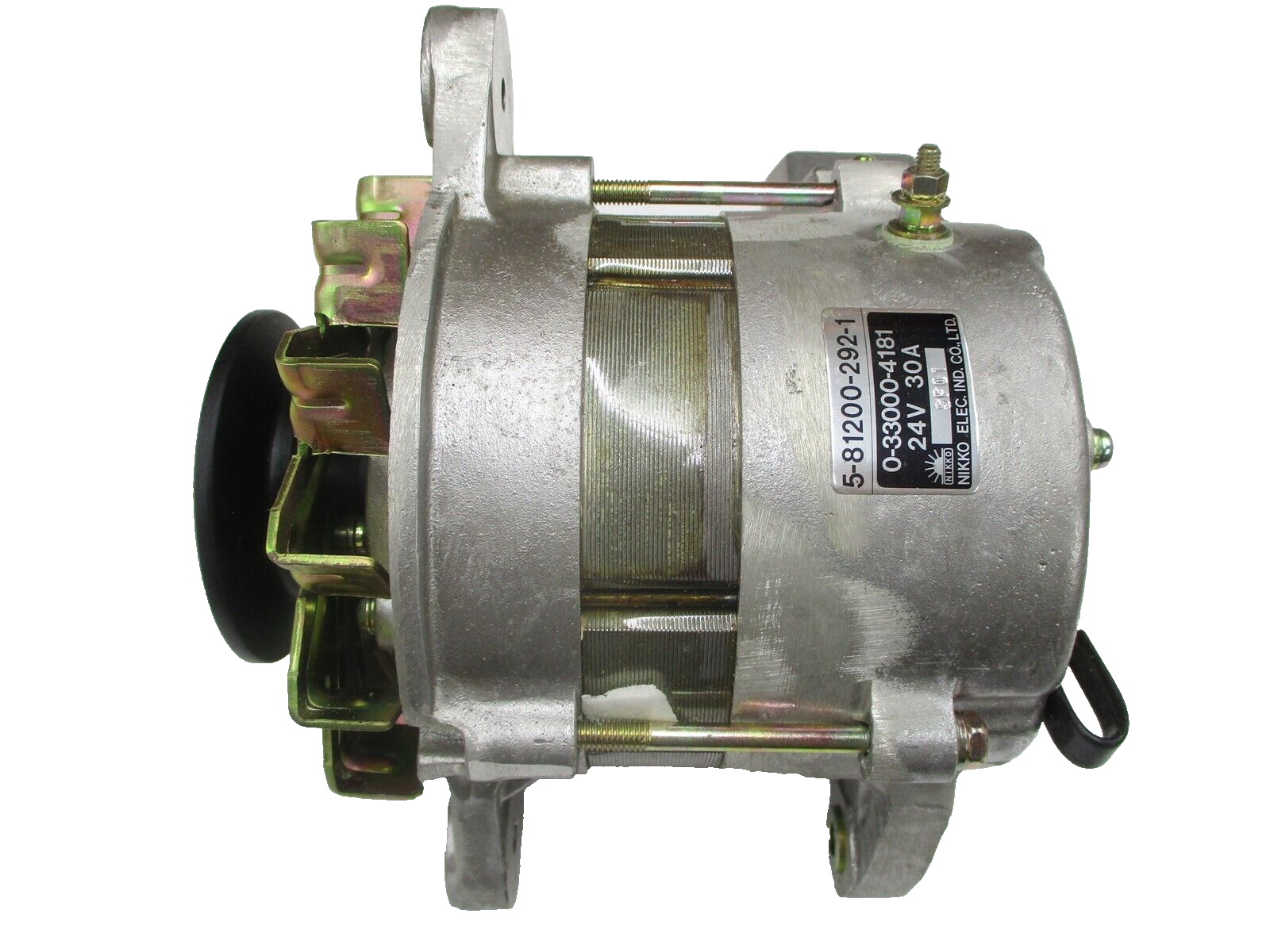 0-33000-4181 NEW NIKKO ALTERNATOR 24V 30A FOR ISUZU 5-81200 0-33000-4181 NEW NIKKO ALTERNATOR 24V 30A FOR ISUZU 5-81200