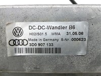 VW Phaeton 3D 01-07 Steuergerät DC-DC Wandler VW Phaeton 3D 01-07 12.07.2006 3D0907133 gebraucht Vorschau 2