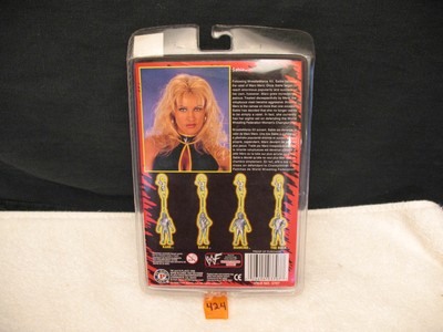 WWF WCW SABLE  DIE CAST METAL KEYCHAIN NEW 1998 PLACO TOYS 3707