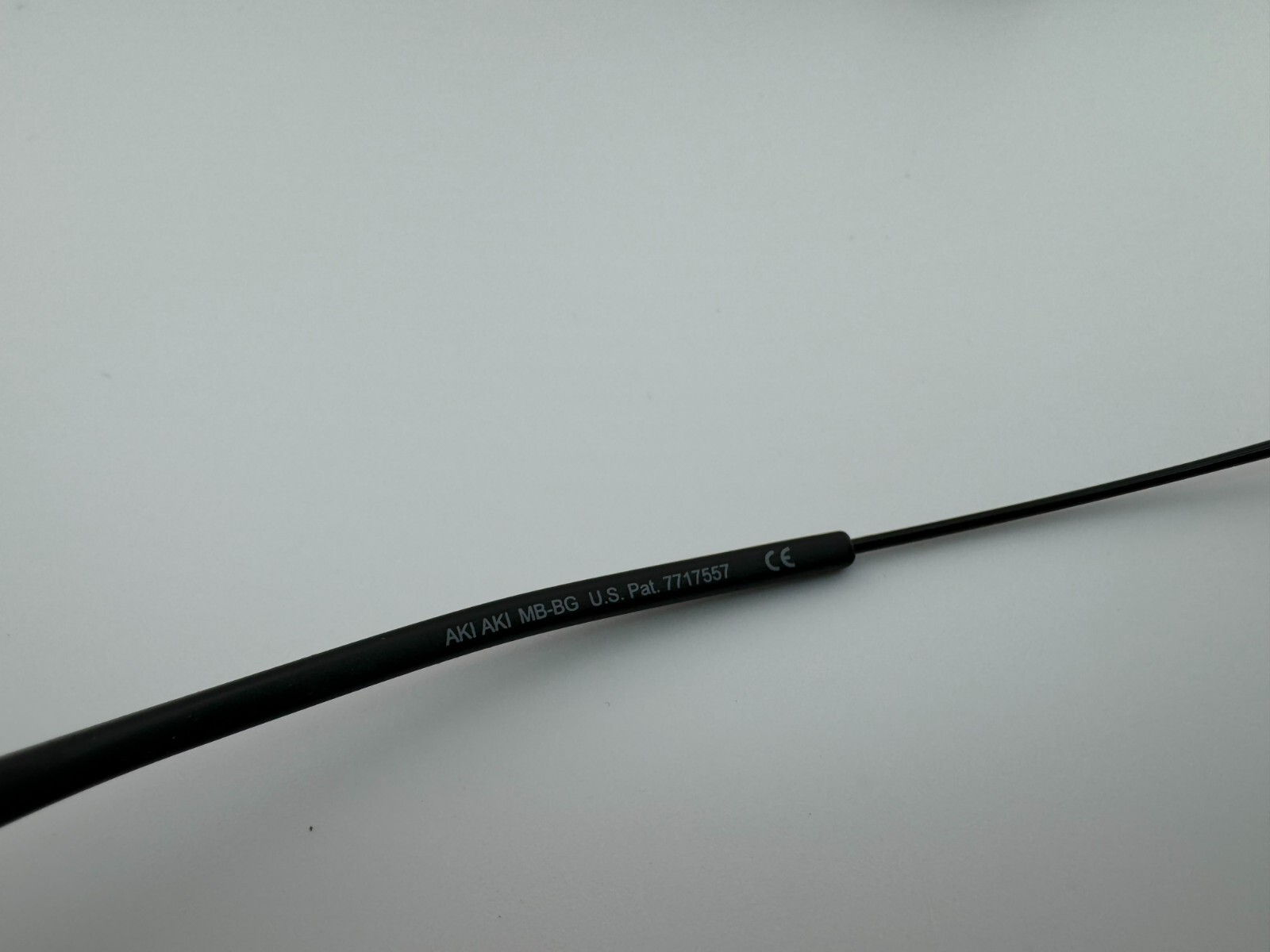 Pre-owned Maui Jim Aki Aki Mj 333-02 Black Neutral Grey Polarized Rimless Sunglasses