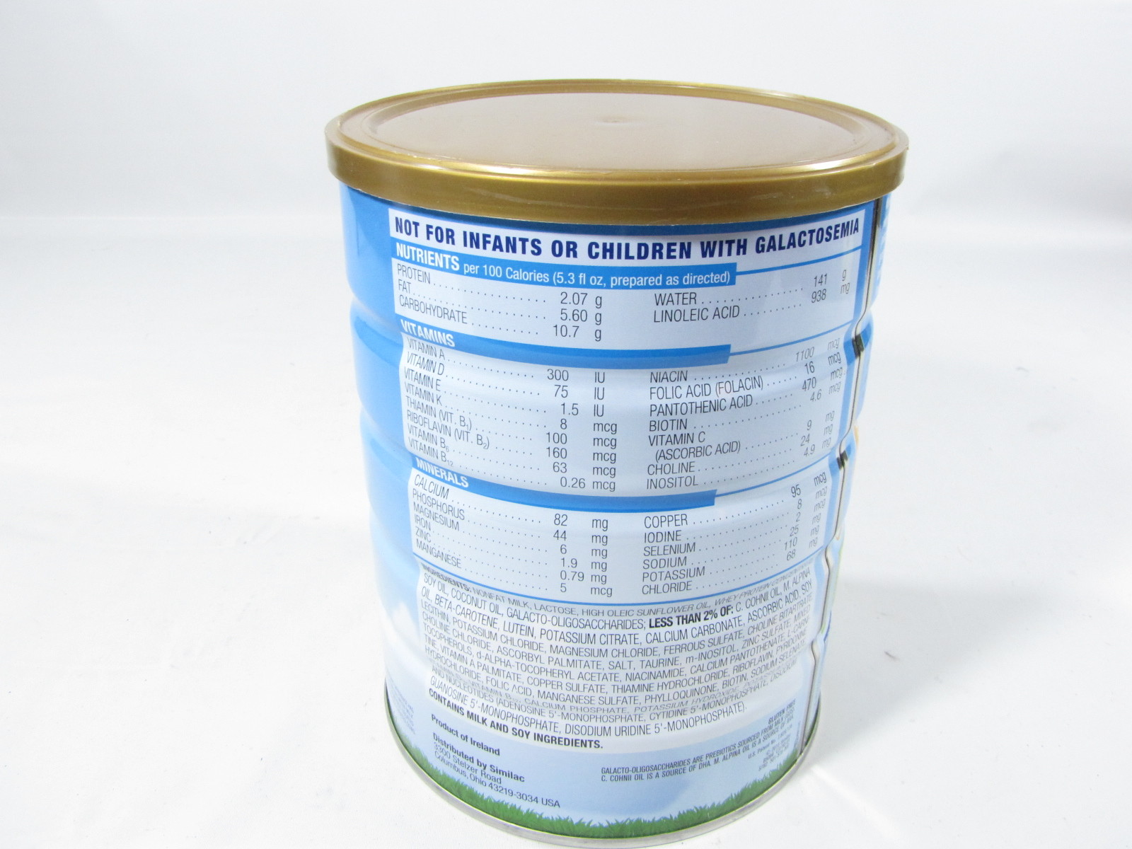Lot of 4 Similac Pure Bliss Baby Infant Formula with Iron 31.8 oz Cans Exp 2020
