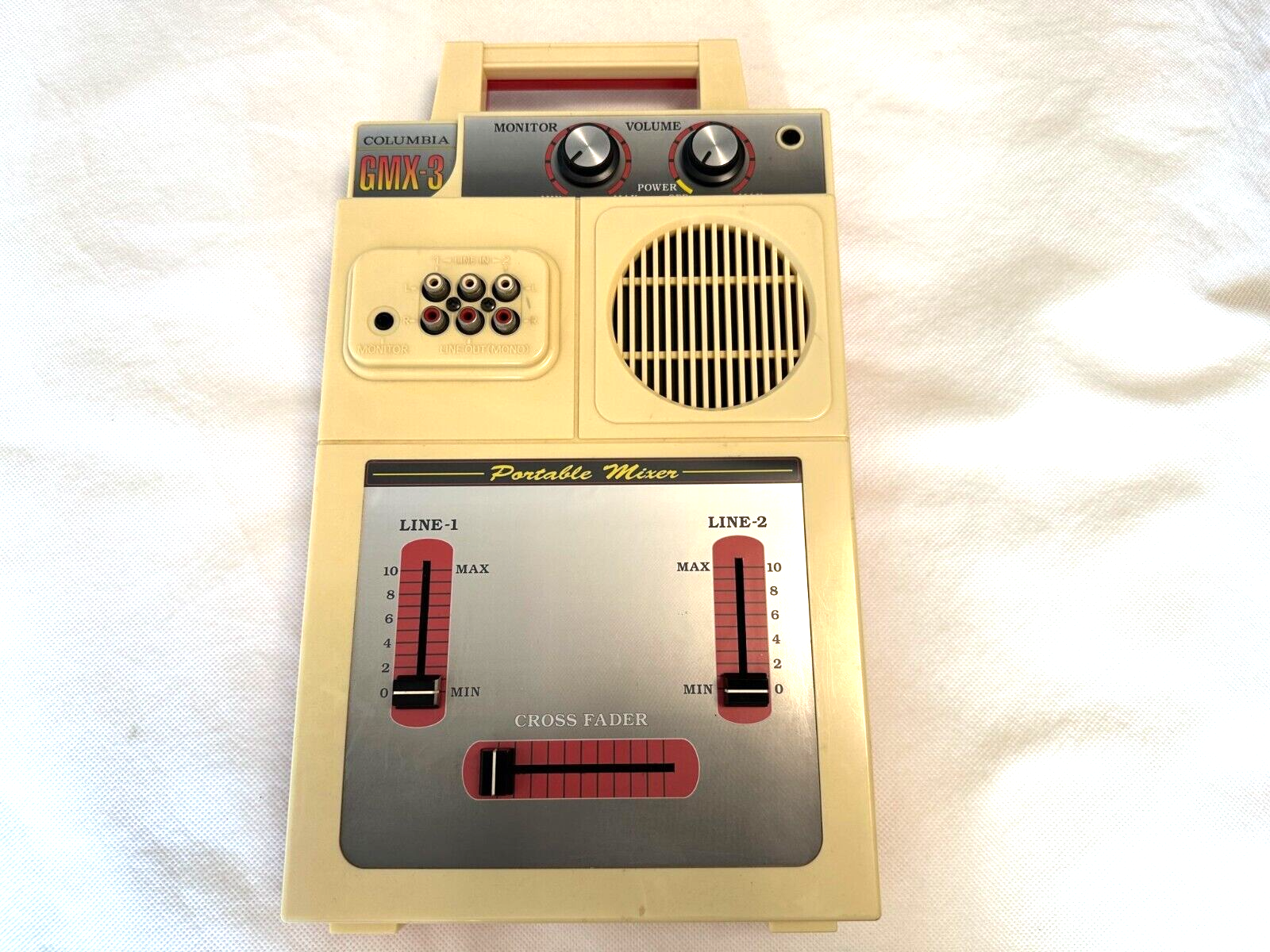 【希少】COLUMBIA GMX-3 ポータブルミキサー 日本コロムビア製 希少!! COLUMBIA ポータブルミキサー GMX-3 日本コロンビア 動作OK
