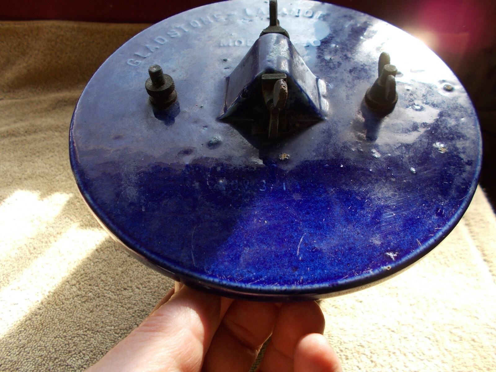 VINTAGE GLADSTONE LALANDE CELL BATTERY MODEL G-50 HIT MISS ~~ FOR PARTS ONLY ~~