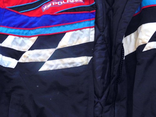 Vintage Polaris Snowmobile Jacket Coat; Women's Small;