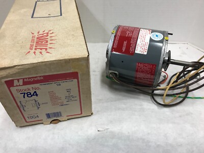 MagneTek Universal Electric Stock# 784 Motor 1/3HP - 460V - 1075RPM