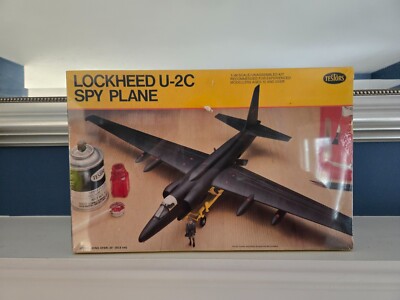 Testors Lockheed U-2C Spy Plane 1:48 Vintage Kit #209 ~ New in Sealed Box