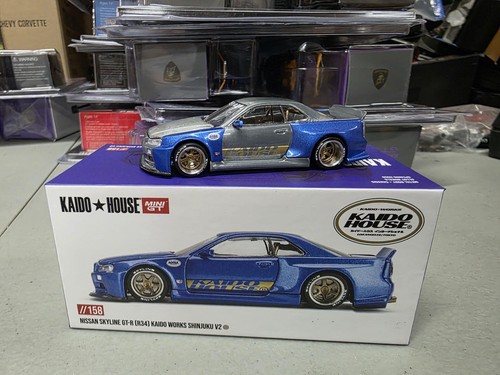 1/64 街道ハウスKAIDO HOUSE 日産スカイラインGT-R （R34） 楽天市場】KAIDO HOUSE - NISSAN SKYLINE GT-R(R34) KAIDO WORKS