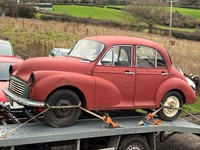 1958 Morris MINOR 1000 1.0 RESTO  Project Classic car  rare spares repair Mathew