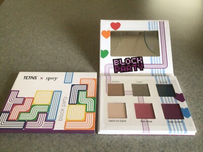Tetris x Ipsy Block Party Eyeshadow Palette~6 shades