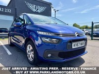2017 Citroen C4 Picasso 1.6 C4 Picasso Touch Edition Blue HDi S/S 5dr MPV Diesel