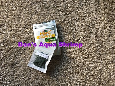 AZOO Bio Ball Max Breed Max Growth Crystal Cherry Shrimp Food Sample Combo 