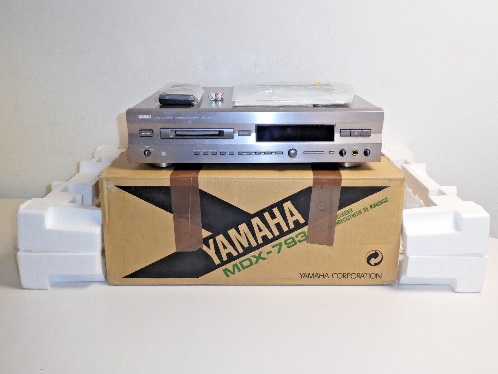 Yamaha MDX-793 High-End MiniDisc Recorder Tytan, oryginalne