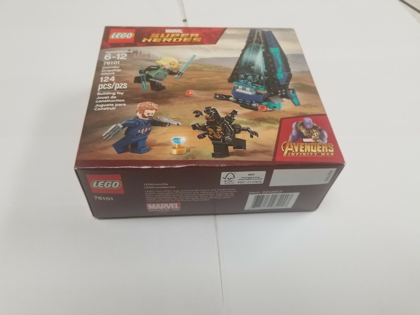 LEGO Marvel Super Heroes Avengers Infinity War Outrider