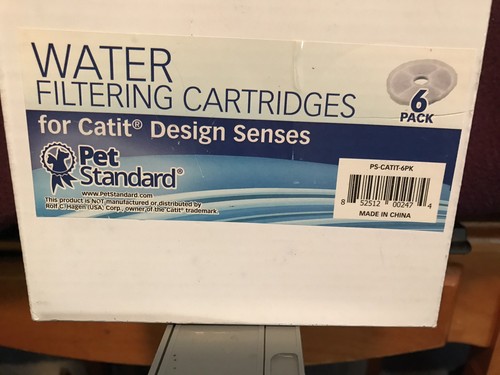 Filters for Catit Design Senses Fountains and Catit Flower Fountains, Pack of 4