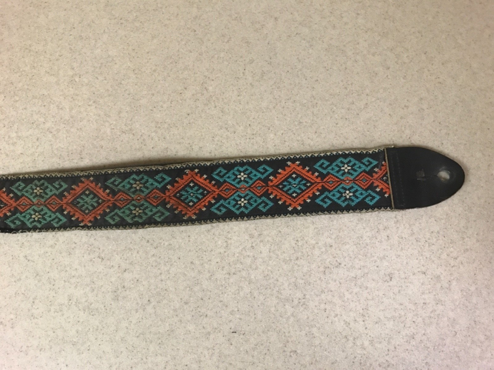 BOBBY LEE No Scratch Guitar Strap 1960’s-70’s great colors think Hendrix Cream