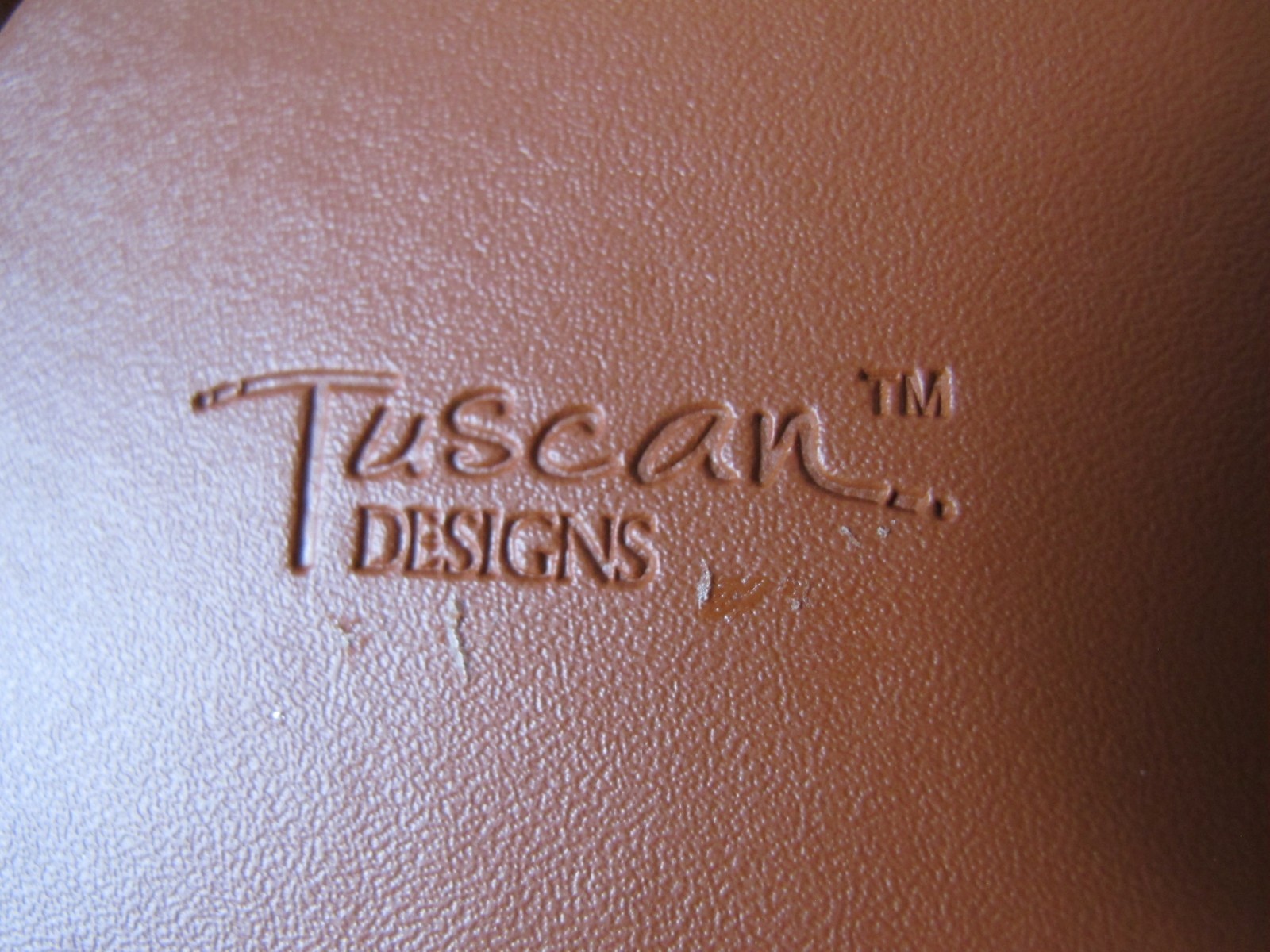 Tuscan Designs Leather Wine Bottle Holder NWT