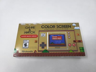 NEW, Sealed- Nintendo Game & Watch: Super Mario Bros. Handheld Console 4n1 Game