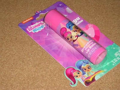 Shimmer & Shine MEGA Lip Balm. Strawberry Flavored. New. GREAT for EASTER