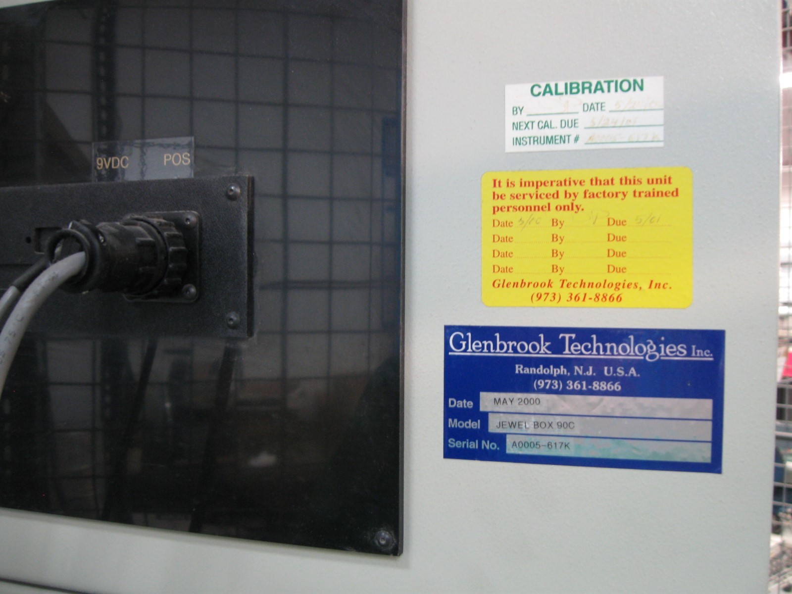 Glenbrook Technologies JewelBox 90C Real-time X-ray Inspection Systems