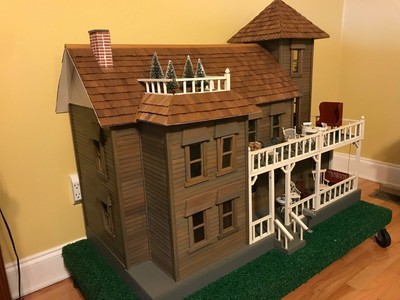all wood dollhouse