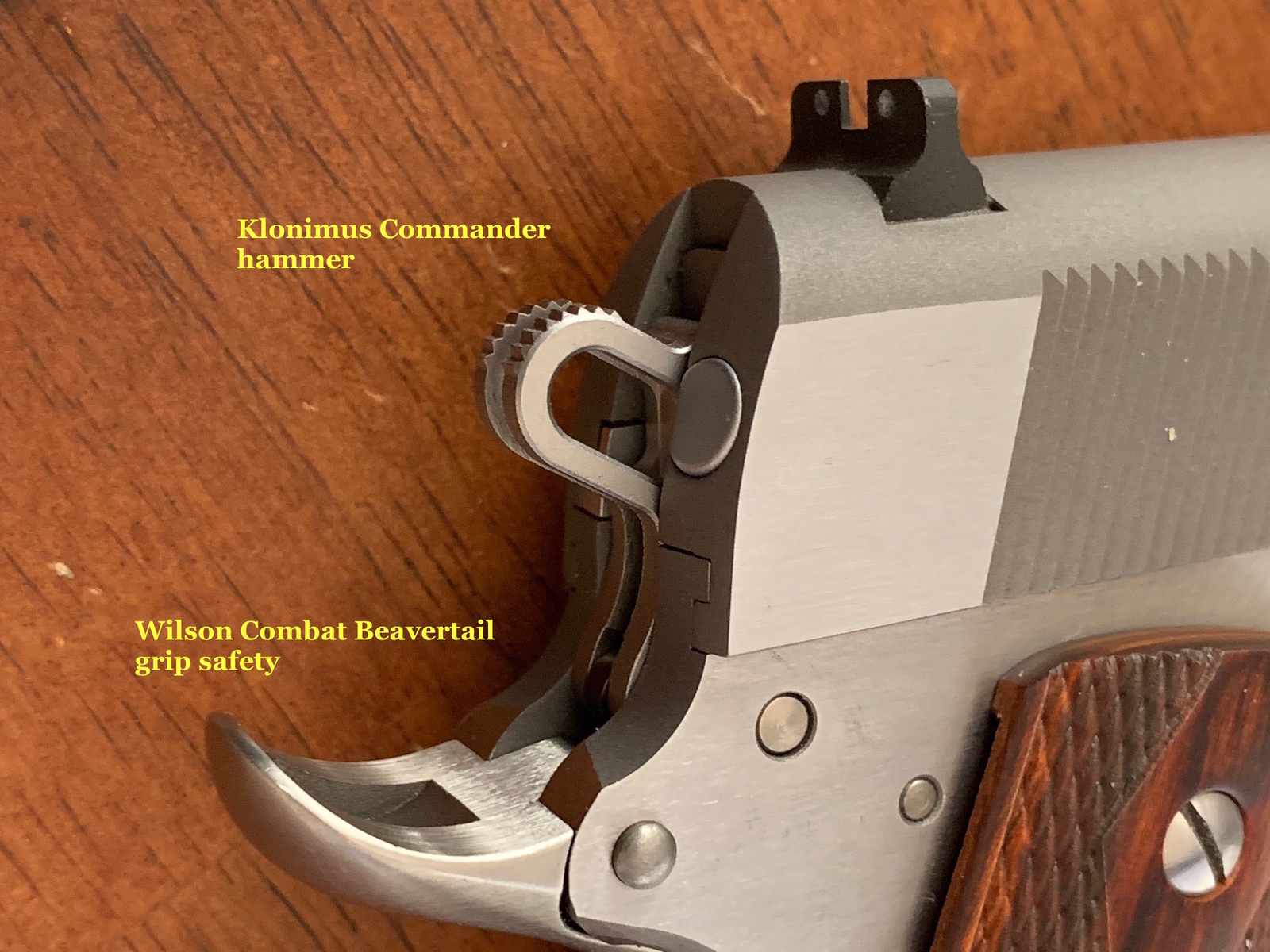 1911 hammer STAINLESS STEEL fully machined commander style ,1911 hammer, 648236974018 eBay