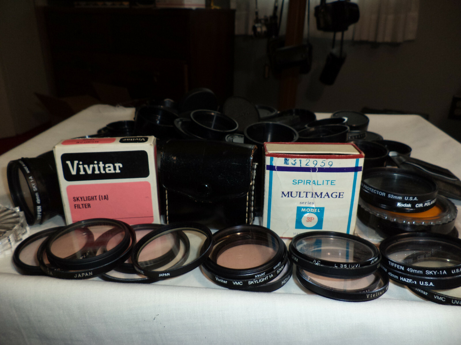 Mixed Lot of Replacement Camera Lens Covers & Filters