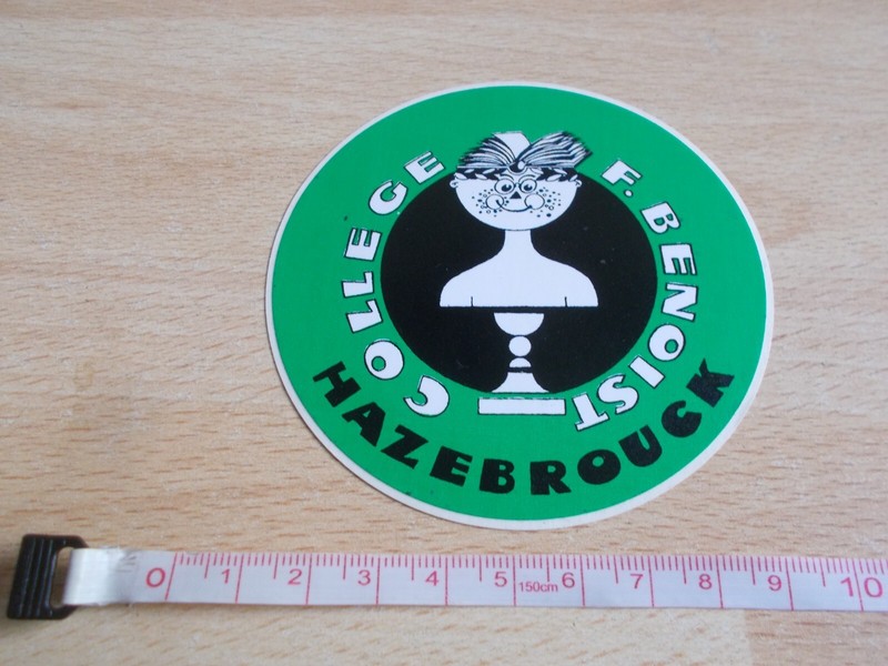 Autocollant CollÃGe F. Benoist - Hazebrouck