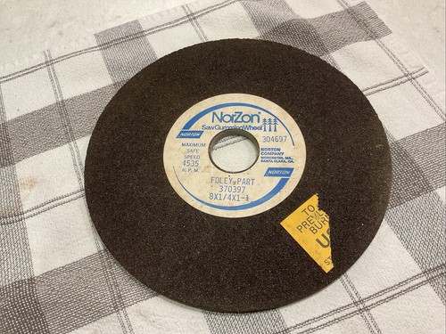 Norton NorZon 8x1/4x 1 1/4 Foley 370397 Saw Gumming Wheel | eBay