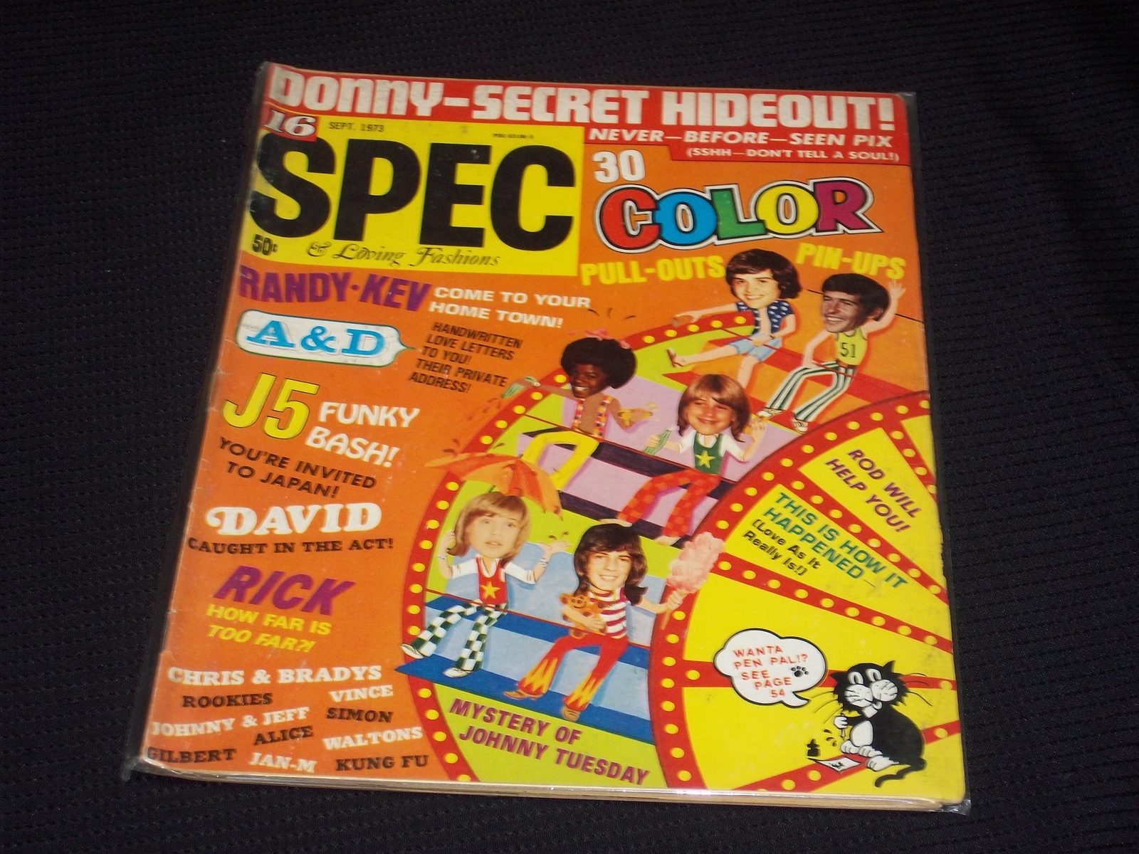 PTA DVD & MAGAZINE セット 1973 SEPTEMBER SPEC 16 MAGAZINE - TEEN COVER - L 11774 | eBay