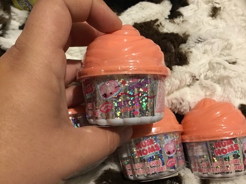 4 Num Noms Shimmer Series Body Shimmer OR Glitter Lip Gloss Cupcake Surprise