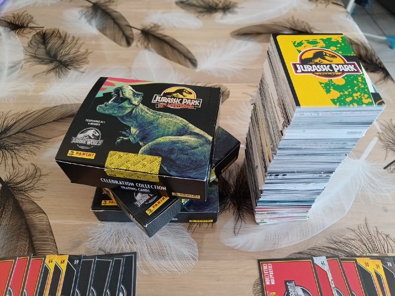 Cartes Panini Jurassic Park 30th Anniversary