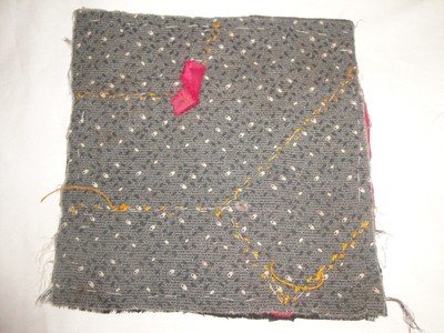 (1241) CAN YOU FINISH THIS PROJECT???? 6 quilt squares ready to be made into...