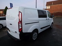 2018 68 FORD TRANSIT CUSTOM 2.0 TDCI ECOBLUE DCIV L1 H1 CREW VAN EURO6 EX POLICE