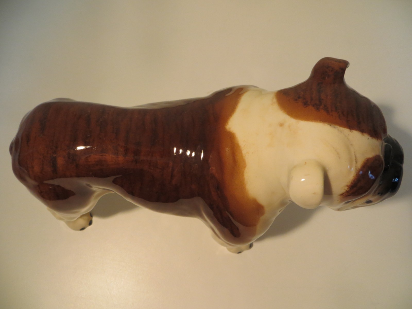 Large Vintage Beswick Bulldog CH Basford British Mascot Porcelain Figurine 8