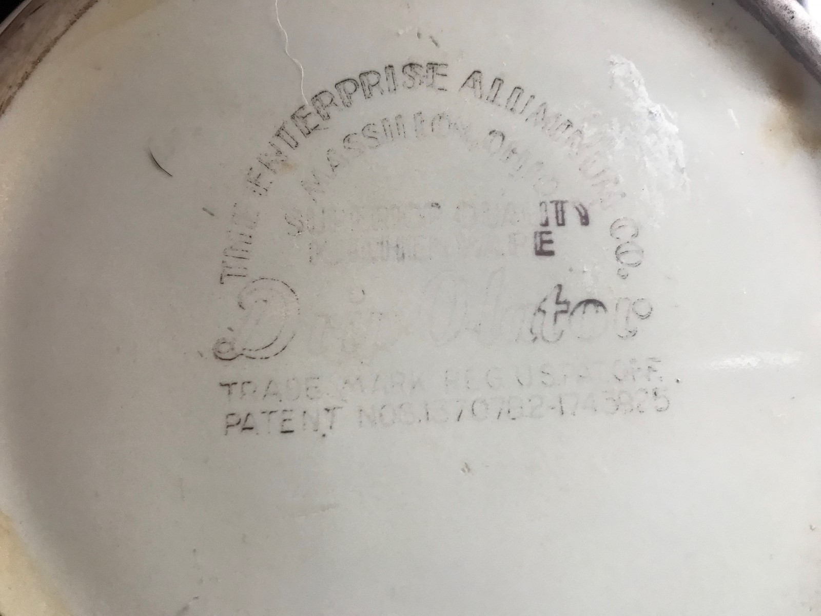 Vintage Drip O Lator coffee pot / teapot The Enterprise Aluminum Co. Lot#250127