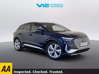 2022 Audi Q4 e-tron 40 S line SUV 5dr Electric Auto 82kWh (204 ps) SUV Electric 
