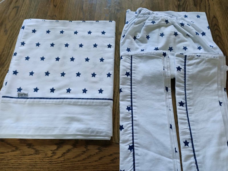 david jones cot sheets