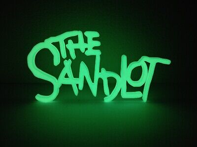The Sandlot GITD Display Sign Glow in the Dark