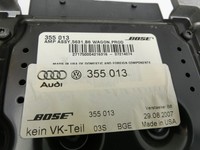 Audi A4 8E B7 04-08 Verstärker Endstufe Soundsystem Orig. Bose Audi A4 8E B7 04-08 12.07.2006 8E0035456D 355013... Vorschau 7
