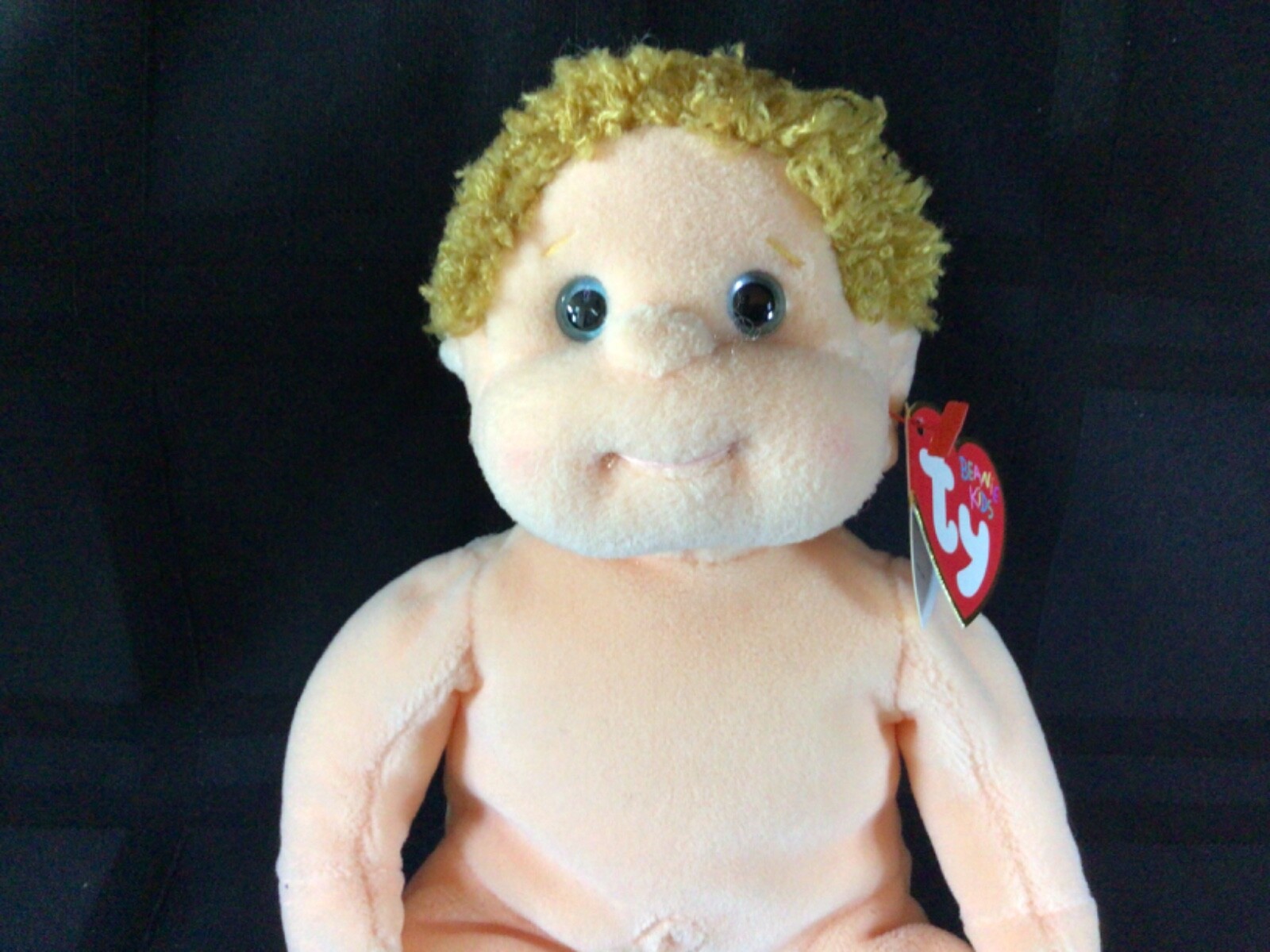 Ty Beanie Kids Boomer No Shorts Blue Eyes 10.5