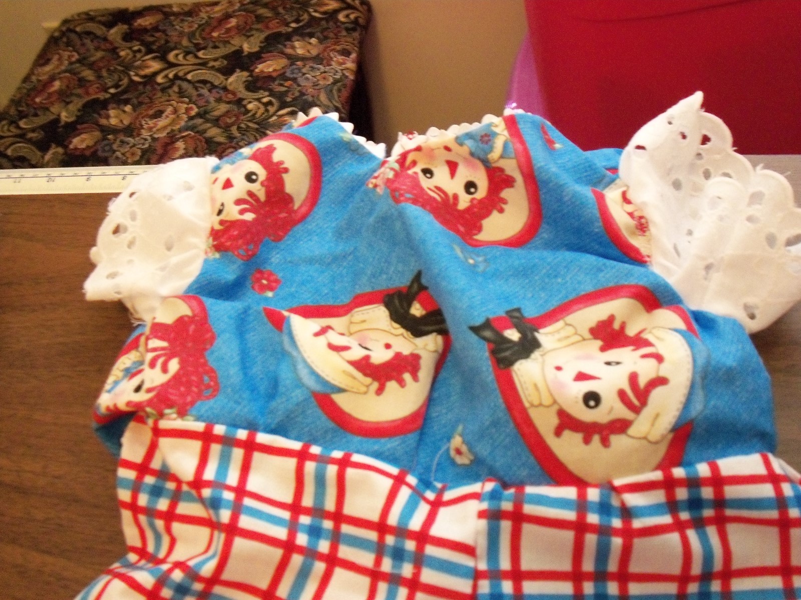 Girls' Raggedy Ann and Andy brand Romper size 4