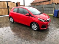 2015 Peugeot 108 1.0 Active 3dr HATCHBACK Petrol Manual