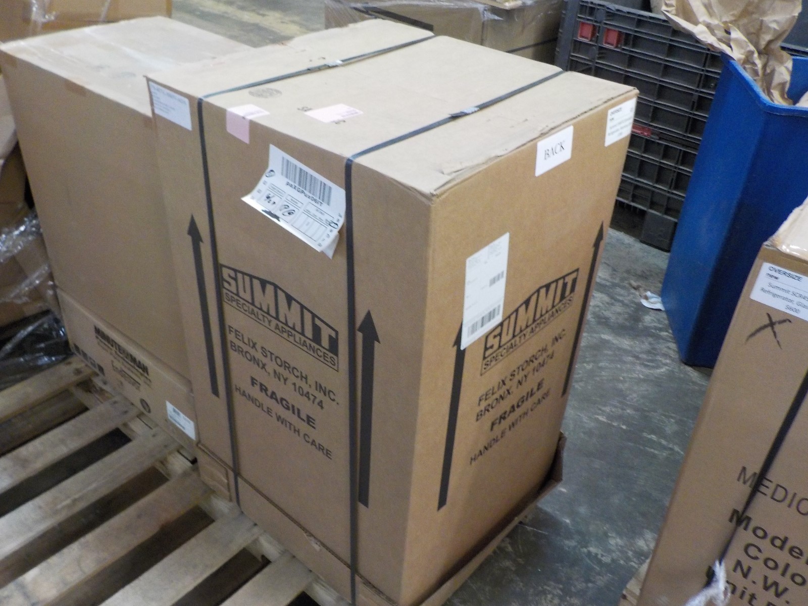 Summit FS407LSSHVADA Refrigerator, Stainless-Steel