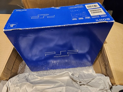PlayStation 2 SCPH-30000 Black Game Console PS2 Original Box