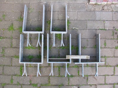Stahlpfosten Verzinkt gebraucht kaufen! Nur 3 St. bis -60% günstiger