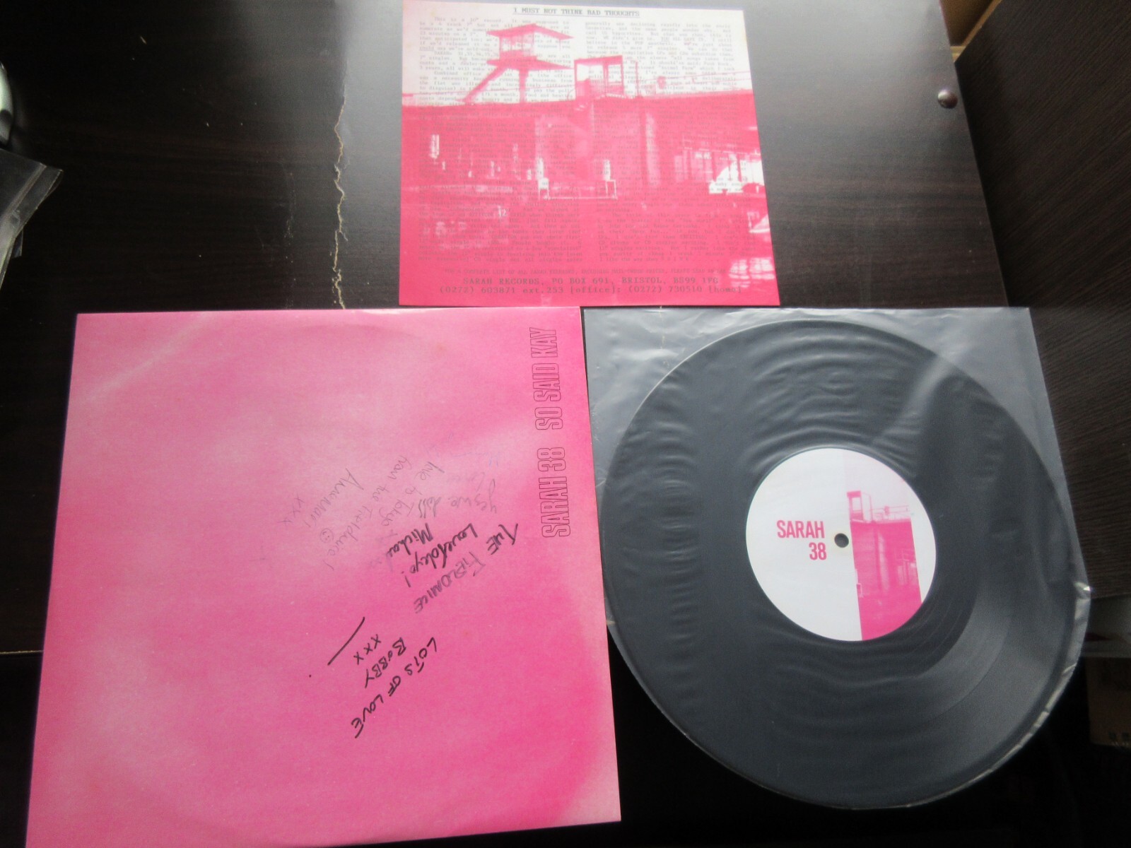 Field Mice So Said Kay UK Signed 10 inch Vinyl Single EP