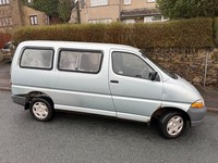 1999 Toyota HiAce 2.7 PETROL MINIBUS MANUAL GREEN  PANEL VAN Petrol Manual