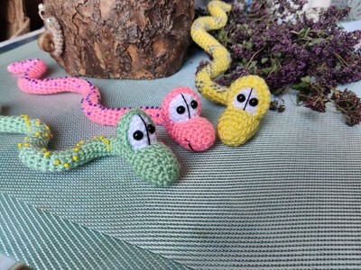 Crochet Toy Handmade Snake Next new year symbol Amigurumi