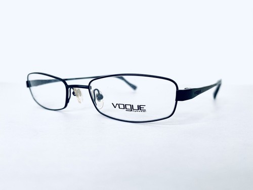 Vogue Black Metal Rectangular Glasses VO 3521 352-S 49 17