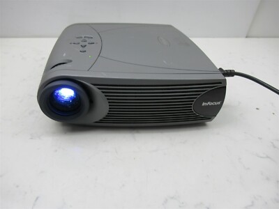 InFocus LP340B Digital Projector 348 Lamp Hours DLP 1300 Lumen